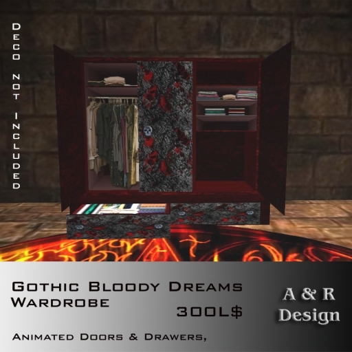 A&R Design - Gothic Wardrobe Bloody Dreams (boxed)