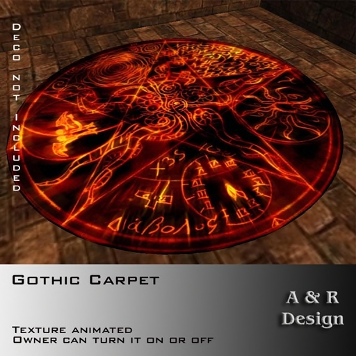 A&R Design - Gothic Pentagram Carpet (boxed)