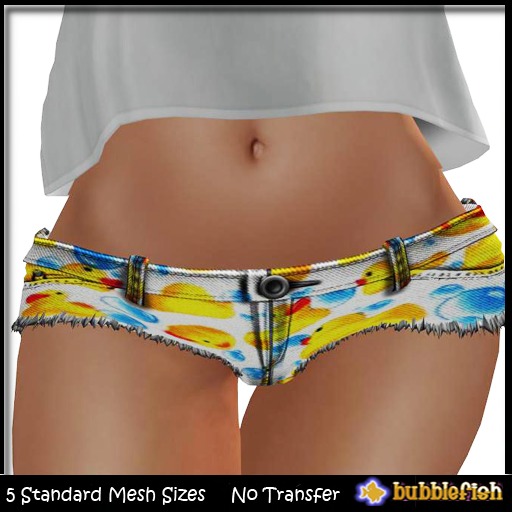 *Bubblefish* Ducky Shorts