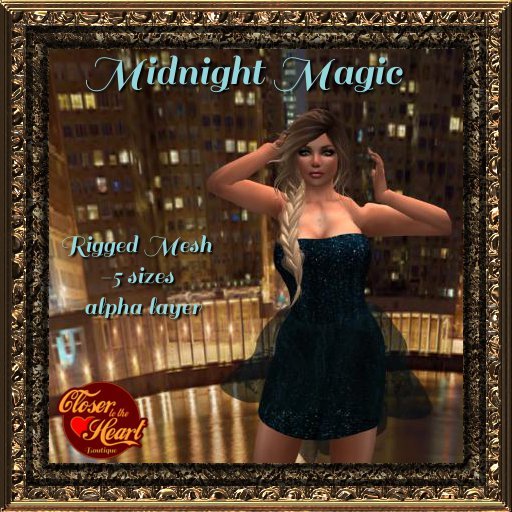 Midnight Magic Dress BOXED