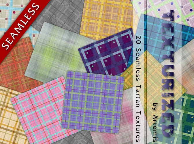 Texturized - Tartan Textures pack 3 