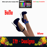 BELLE Pumps - One Pair Blue