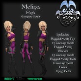 [FPI] Melina Pink ~ Complete Outfit with Rigged Mesh Top, Sleeves, Boots