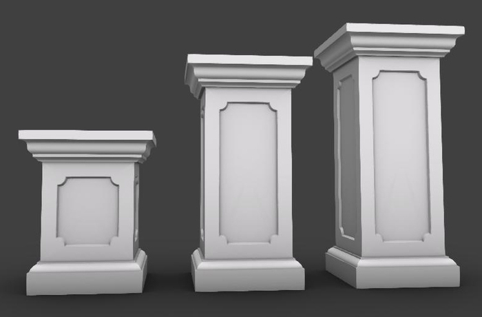 Plinth Display 2 - Full Permission - Li 1