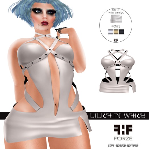 -FORZE- Lilith Mini Dress (Black)