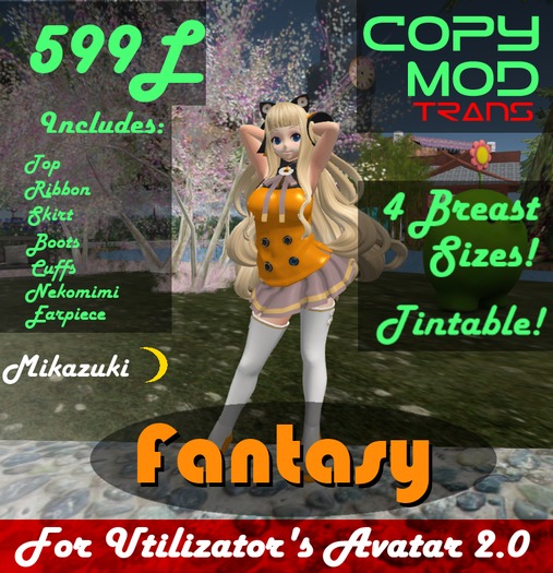 [Mika] Fantasy Complete Outfit