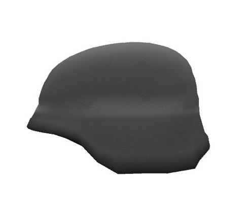 PASGT Kevlar Helmet Full Permission Sculpted Map