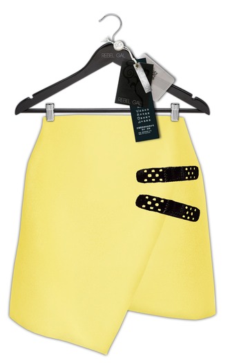 Rebel Gal :: Zye Plaster Mini Skirt Pikachu.