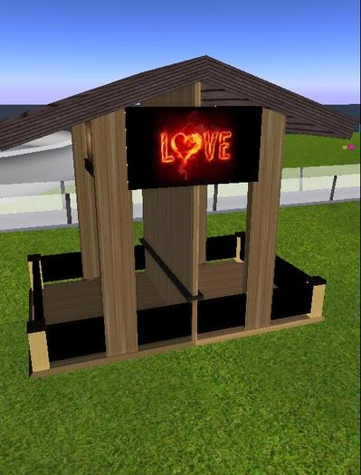 DOUBLE STABLES FOR BREEDING LOVE - 10 PRIMS