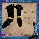 !~CF~! Men's Black Elven Boots