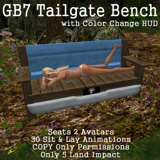 GB7 Tailgate Bench (BOXED)