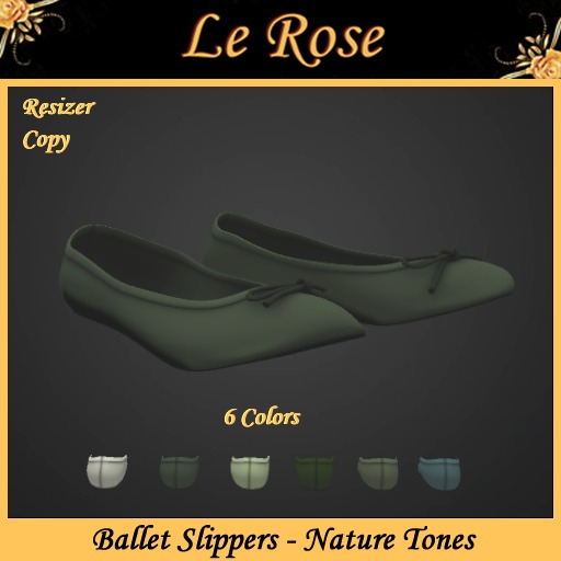 Ballet Slippers Nature Tones Boxed
