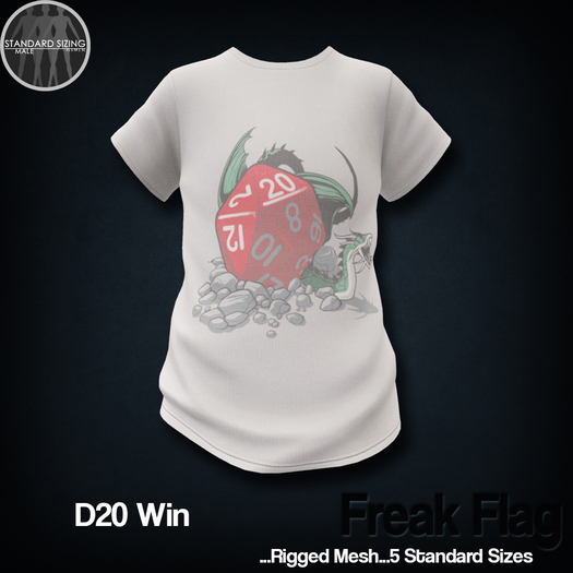 Freak Flag D20 Win Male