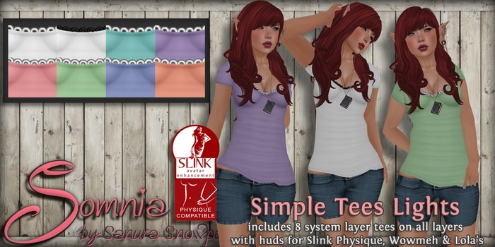 .: Somnia :. Simple Tees Lights {Crated}