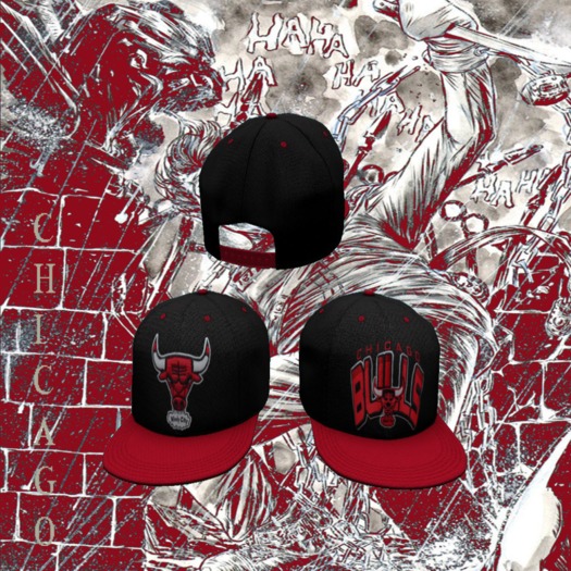 .`Pro Fits.` Chicago Bulls Snapback
