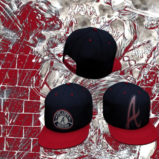 .`Pro Fits.` Atlanta Braves 2 Snapback