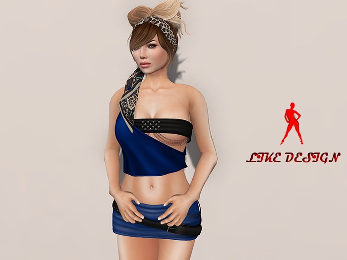 .: LIKE DESIGN :. Rola Outfit Blue