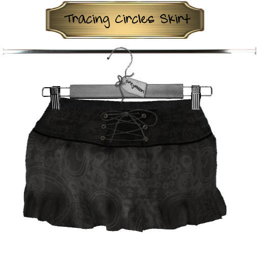 DEMO_Greymoon_Tracing Circles Mesh Skirt