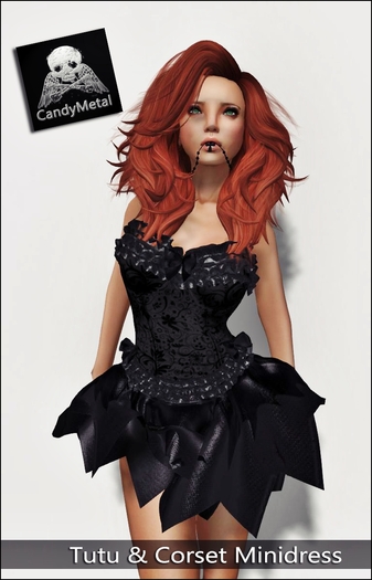 ~CandyMetal~ Tutu Corset Minidress