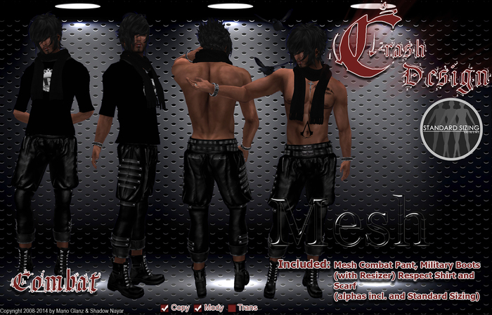 Crash Design - Combat (wear me)