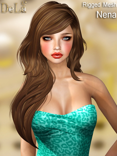 =DeLa*= Mesh Hair "Nena" Demo