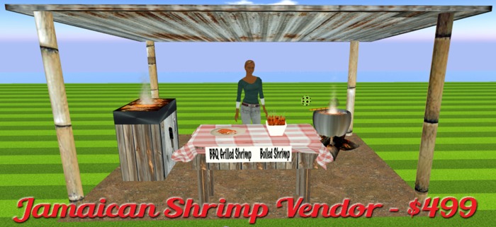 Jamaican Shrimp Vendor 1 Rezzer