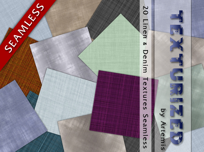Texturized - Linen & Denim textures 