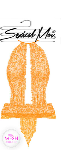Laced(orange)- TheMeshProject