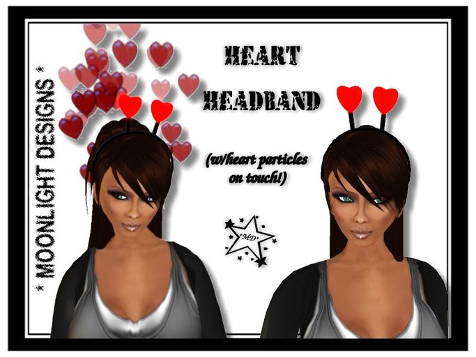 *MD* Heart Headband