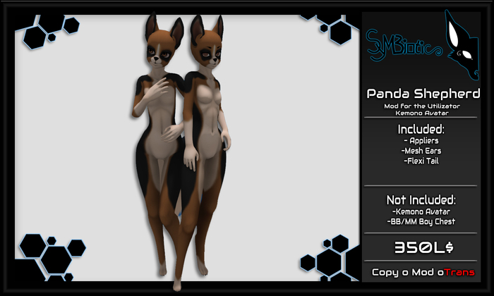 [Symbiotic] Panda Shepherd Kemono Brown