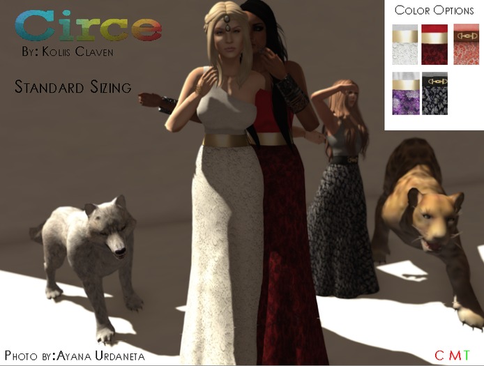 Circe - Lavender Magdalene Gown