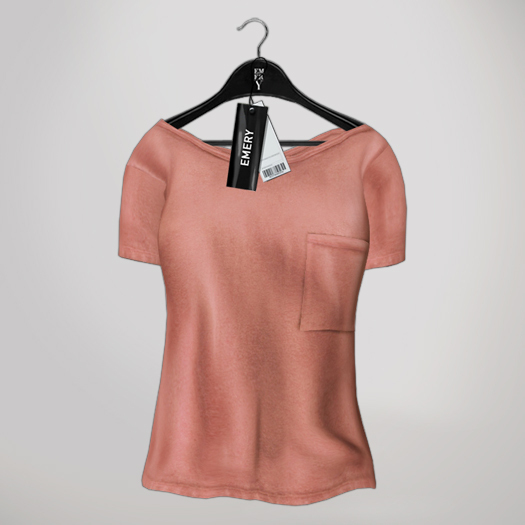Emery Oslo Basic Top Salmon