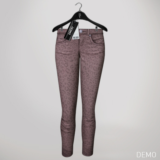 Emery Andy Leopard Jeans DEMO