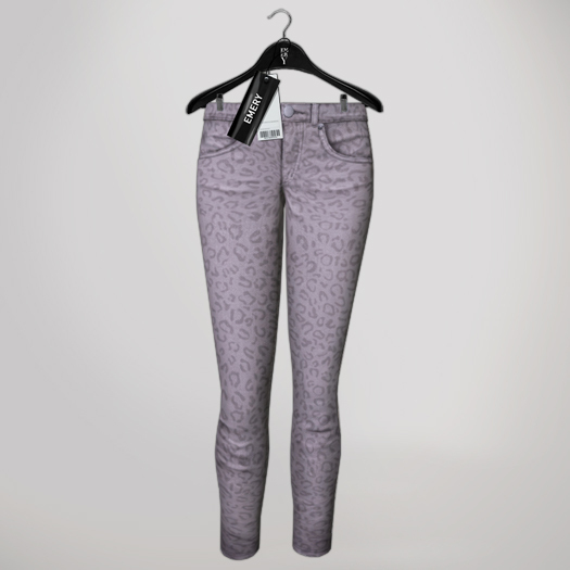 Emery Andy Leopard Jeans Gray