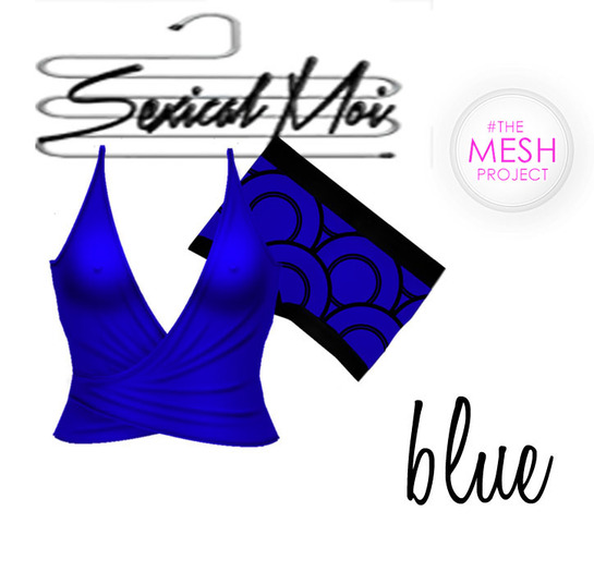 Blue sasha fit- TheMeshProject