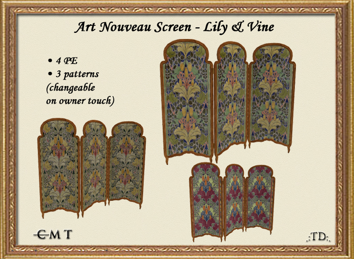 Art Nouveau Rug - Lily & Vine