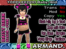 --ARMAND-- DAISY DARK - BLACK-PINK