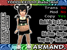 --ARMAND-- DAISY DARK - BLACK-WHITE