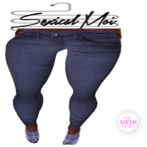 JustMoi dark jeans- TheMeshProject