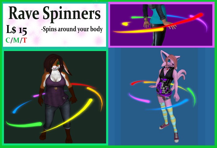 ~Shukie Shop~ Rave Spinner - Classic