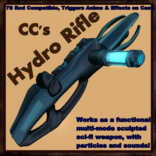(CC) Cyber Hydro Stun Rifle  (7Seas Fishing Custom Toy Accessory)