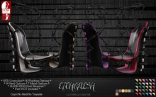 [Etchaflesh] Rip It Up Purgatori Stilettos For SLINK HIGH