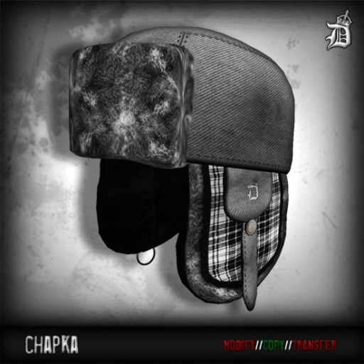 DEF! Chapka / Plaid / Grey 