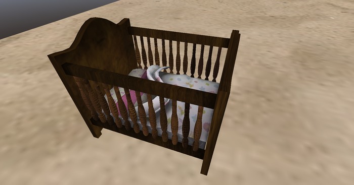 mesh baby crib