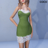 *COCO*_CamiDress_Green