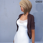 *COCO*_OpenFrontCardigan_DarkMauve