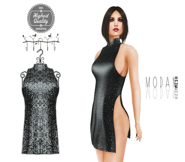 ::M.O.D.A.N.M.E.S.H.::Opened Dress  Dappled