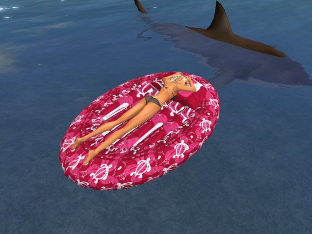 LS Inflatable Raft (Hawaiian Rose)