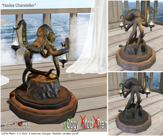 <Heart Homes>"Hades" Lamp Set (4 Sizes)