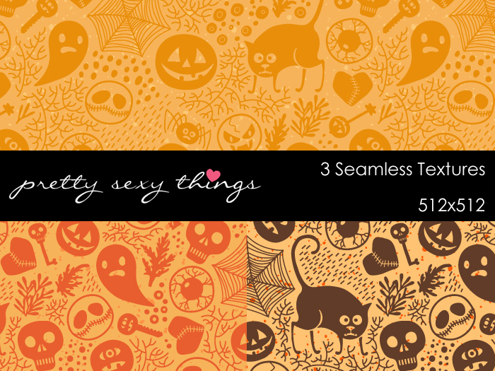 Seamless Halloween Things PST